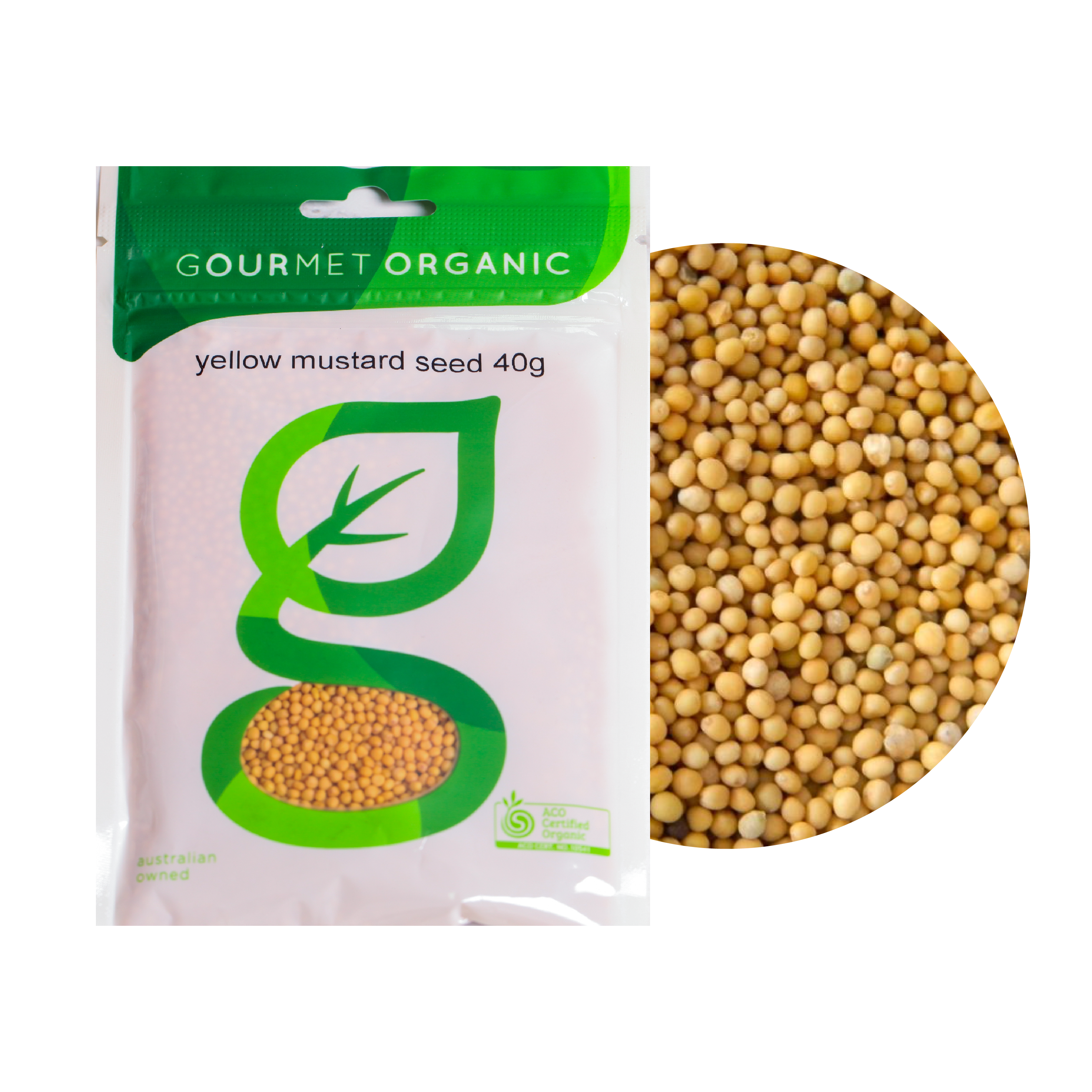 Organic Mustard Seed Yellow